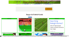 Desktop Screenshot of juegosdefutbol.net